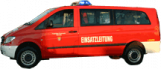 Der MTW für die Einsatzleitung