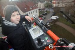 Übergabe der Drehleiter an die Feuerwehr Parchim
