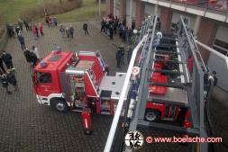 Übergabe der Drehleiter an die Feuerwehr Parchim