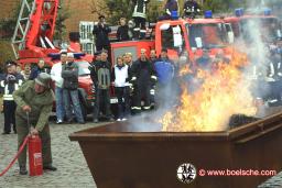 Bildimpression vom 110. Geburtstag der Parchimer Wehr
