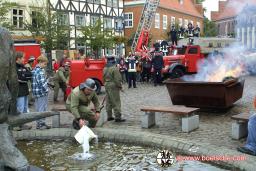 Bildimpression vom 110. Geburtstag der Parchimer Wehr