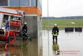 Einsatzfotos FFw Parchim - Überschwemmung
