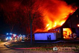 Einsatzfotos FFw Parchim - Brand in Zieslübbe