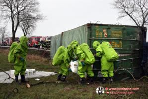 FFw Parchim - Einsatzbilder - Gefahrgut