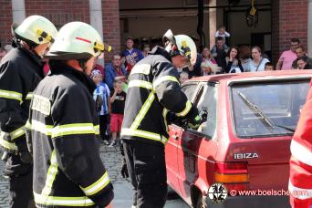 Bildimpression vom 120. Geburtstag der Parchimer Wehr - Technikschau