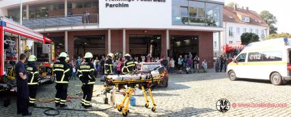 Bildimpression vom 120. Geburtstag der Parchimer Wehr - Technikschau