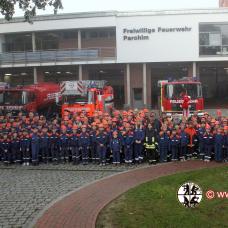 Am 20. September 2014 feierte die Jugendfeuerwehr 20. Geburtstag - Gruppenbild