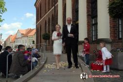 FFw Parchim - Hochzeit Enrico Bill und seine Ivonne am 1. August 2015