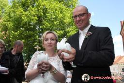 FFw Parchim - Hochzeit Enrico Bill und seine Ivonne am 1. August 2015