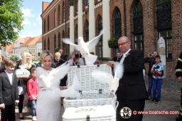 FFw Parchim - Hochzeit Enrico Bill und seine Ivonne am 1. August 2015
