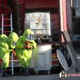 Bildimpressionen Gefahrgutunfall in Parchim
