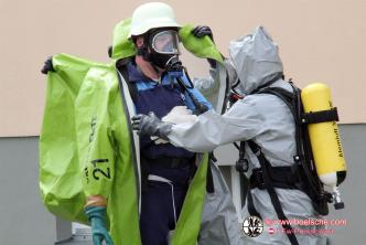 Einsatzfoto Gefahrguteinsatz in Görslow