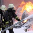 Einsatzfoto Brand Kohlenanzünderwerk 2012