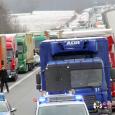 Einsatzfoto Lkw-Unfall auf A 24 - Februar 2013