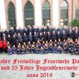 Bildimpression vom 125. Geburtstag der Parchimer Wehr und 25 Jahre Jugendfeuerwehr- Gruppenbild